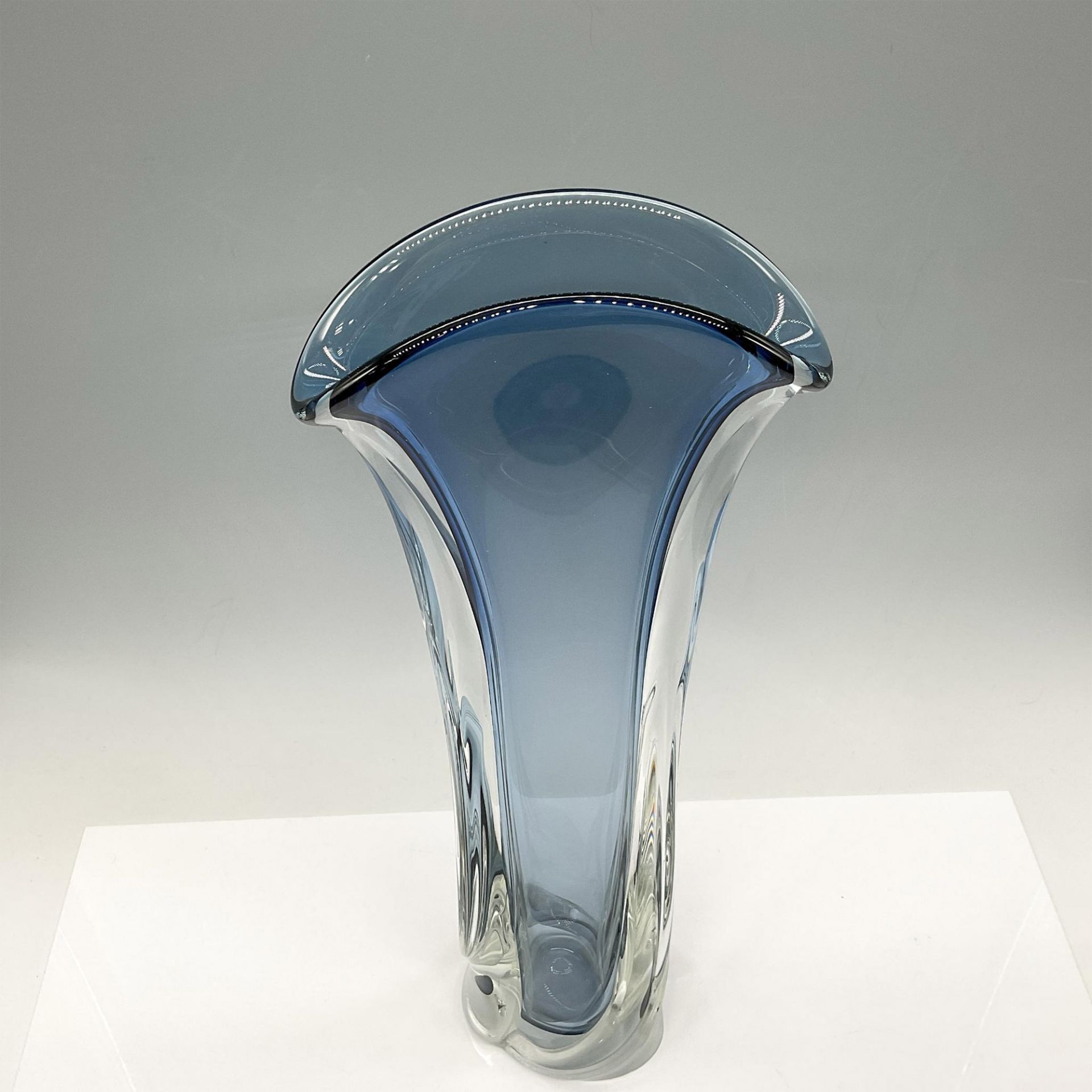 Matthew Buechner Art Glass Vase, Signed - Bild 2 aus 5