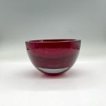 Badash Crystal Red Bowl