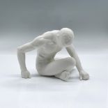 Unicorn Studios Porcelain Figure, Nude Male Sitting