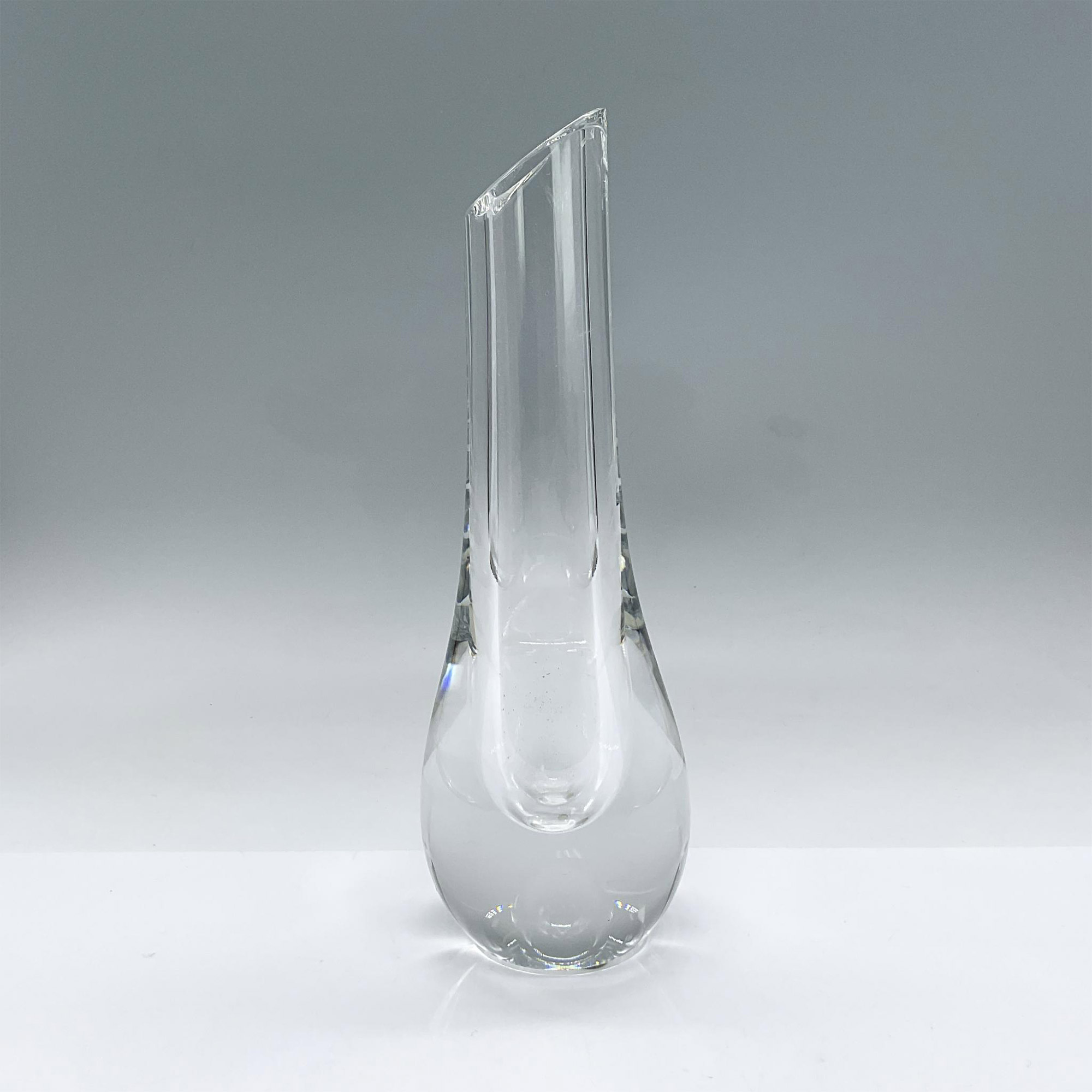 Baccarat Crystal Pear Shaped Vase