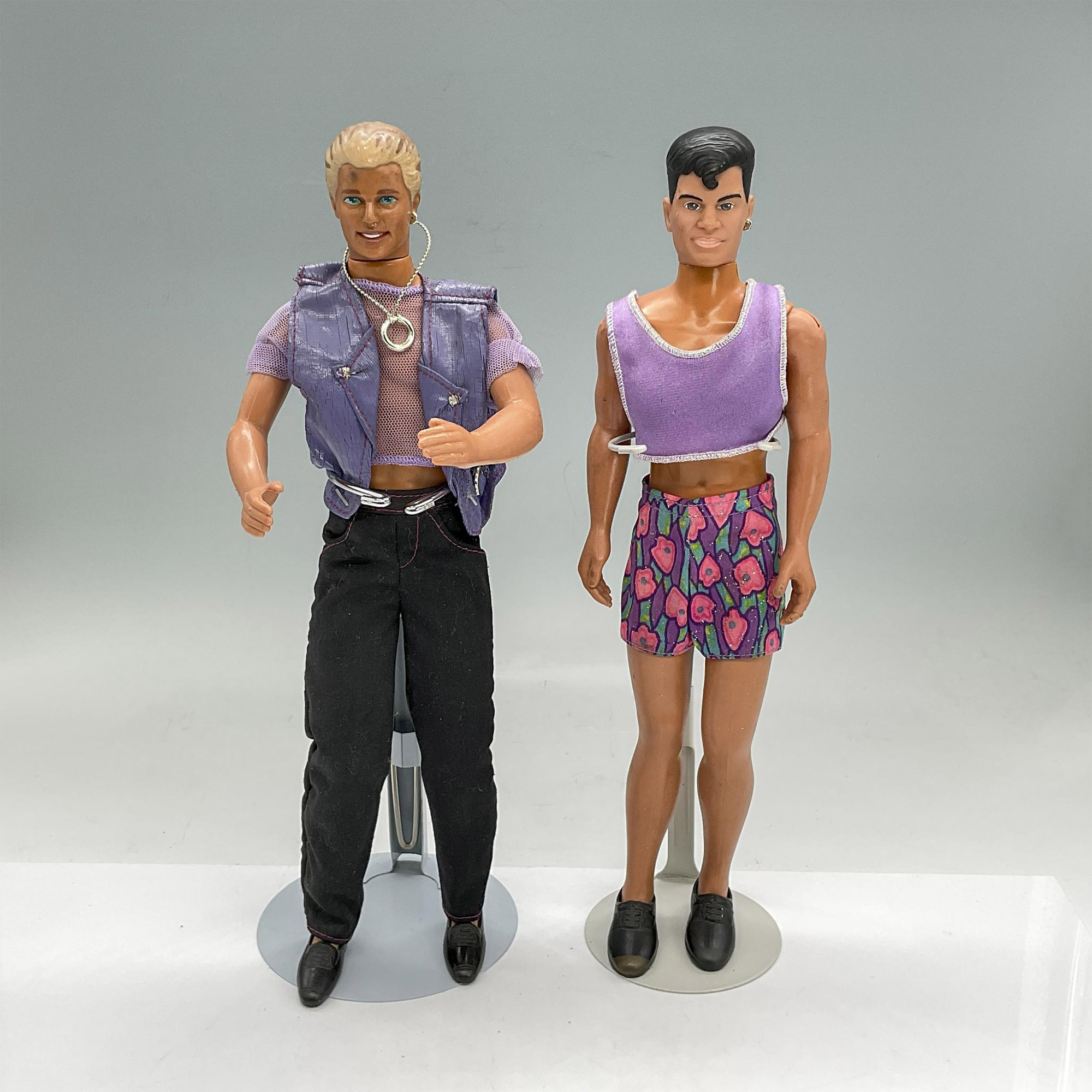 2 Male Dolls, Jordan from New Kids and Earring Magic Ken