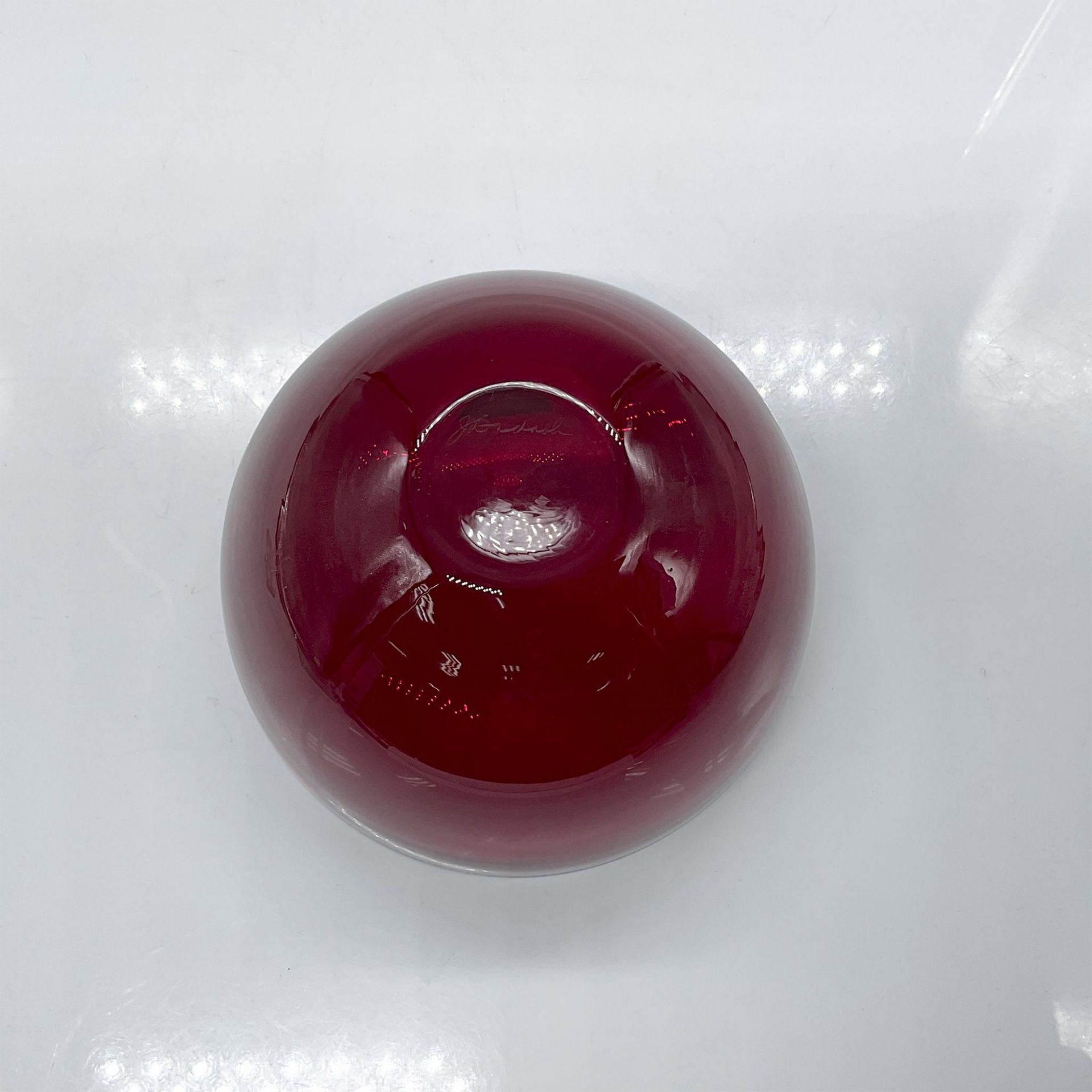 Badash Crystal Red Bowl - Bild 3 aus 3