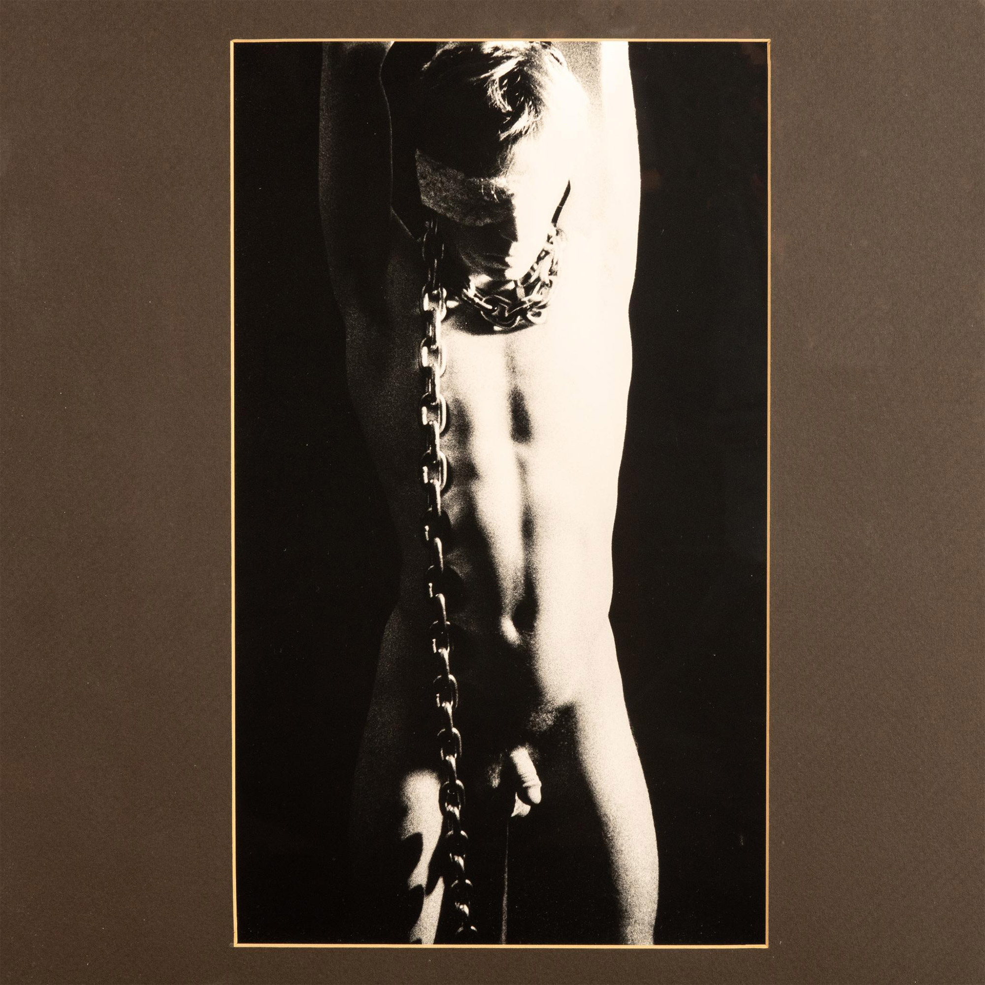 Richard Buffington, B&W Photograph on Paper, Nude Male - Image 2 of 4