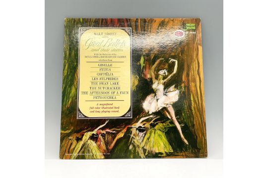 Walt Disney Presents Great Ballets LP + Illustrated Book - Image 1 of 3