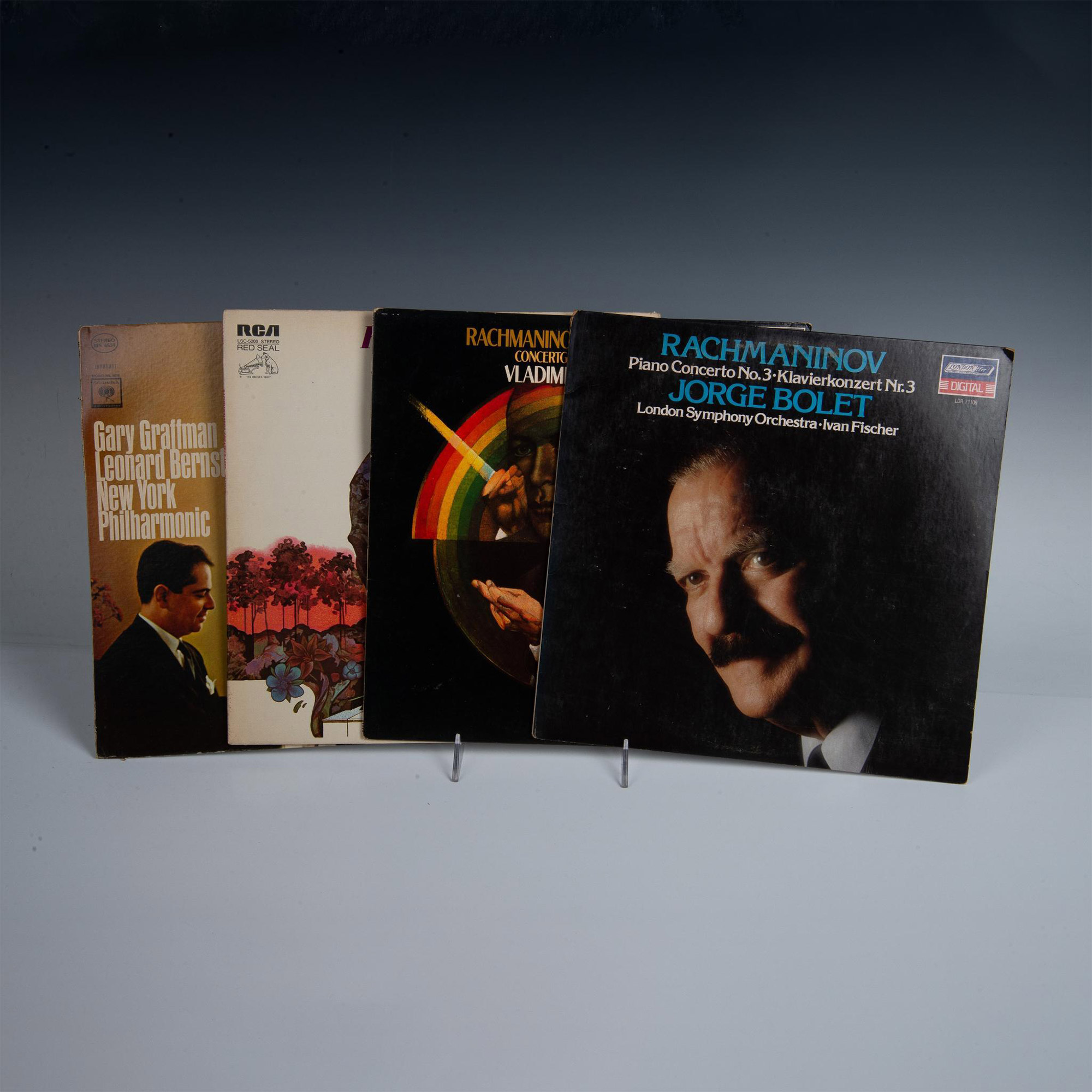 4pc Classical Rachmaninov Concerts on Vinyl LP