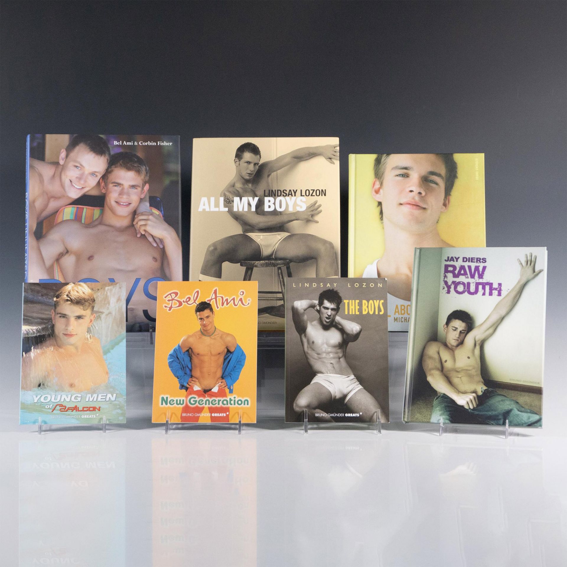7 Books of Bruno Gmunder Male Erotic Photography