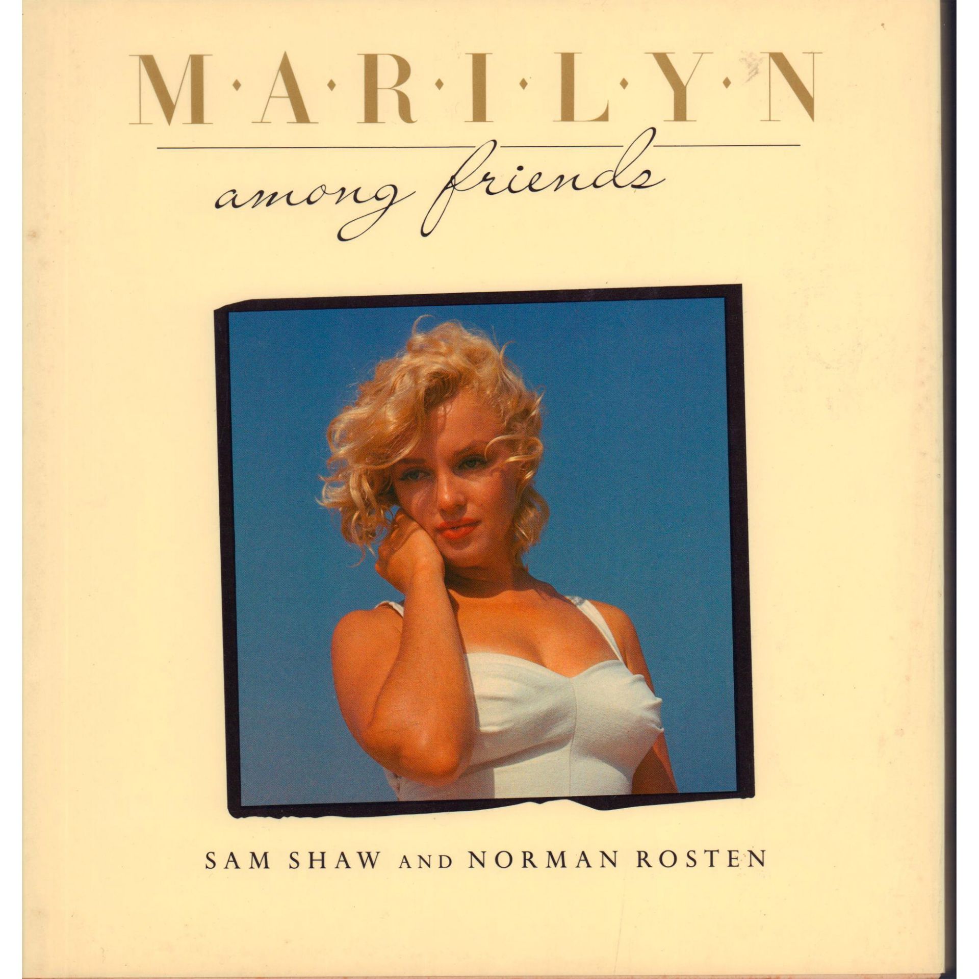 First American Ed. Hardcover Book, Marilyn Among Friends