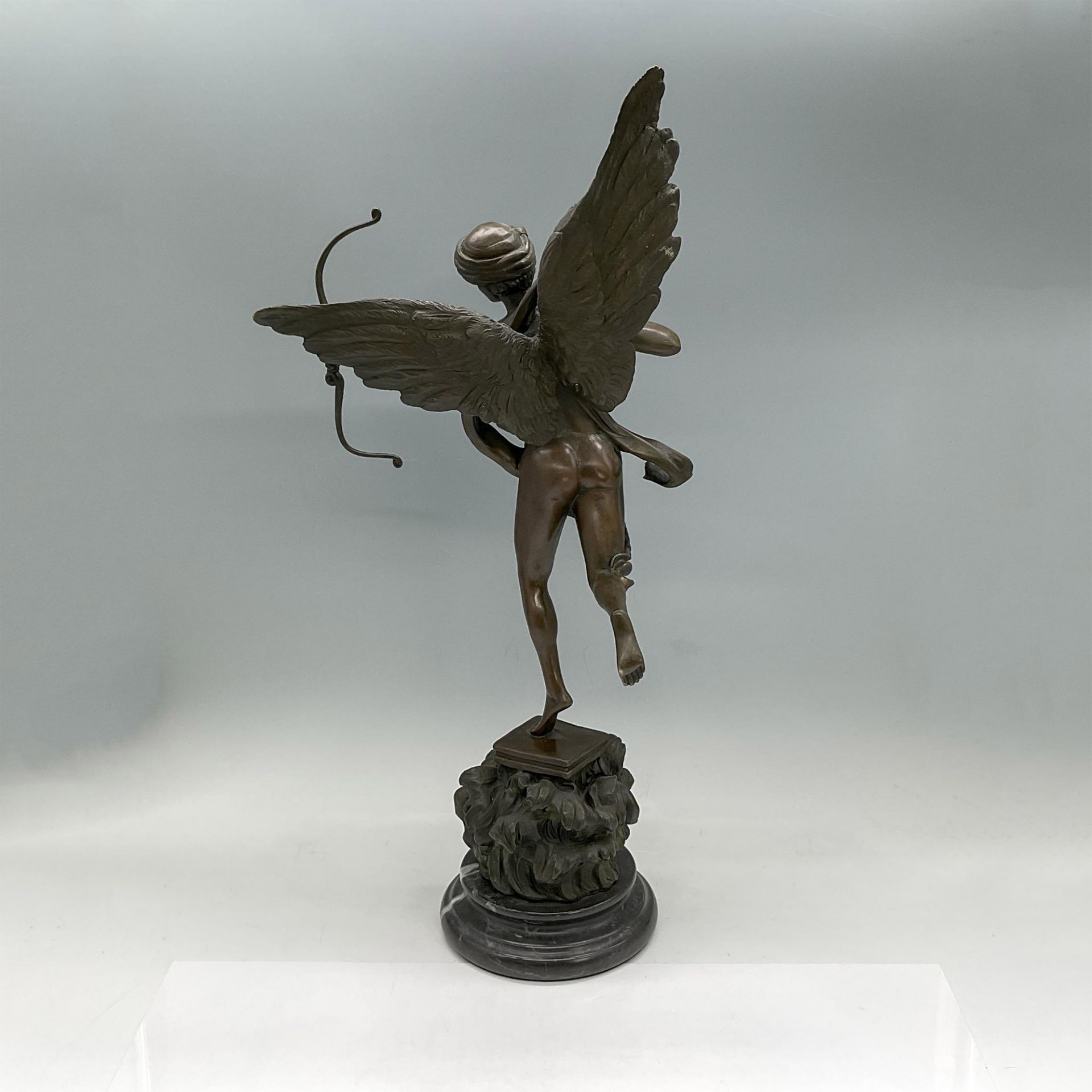 After Antonio Canova (Italian, 1757-1822) Bronze Sculpture, Guardian Angel - Bild 2 aus 3