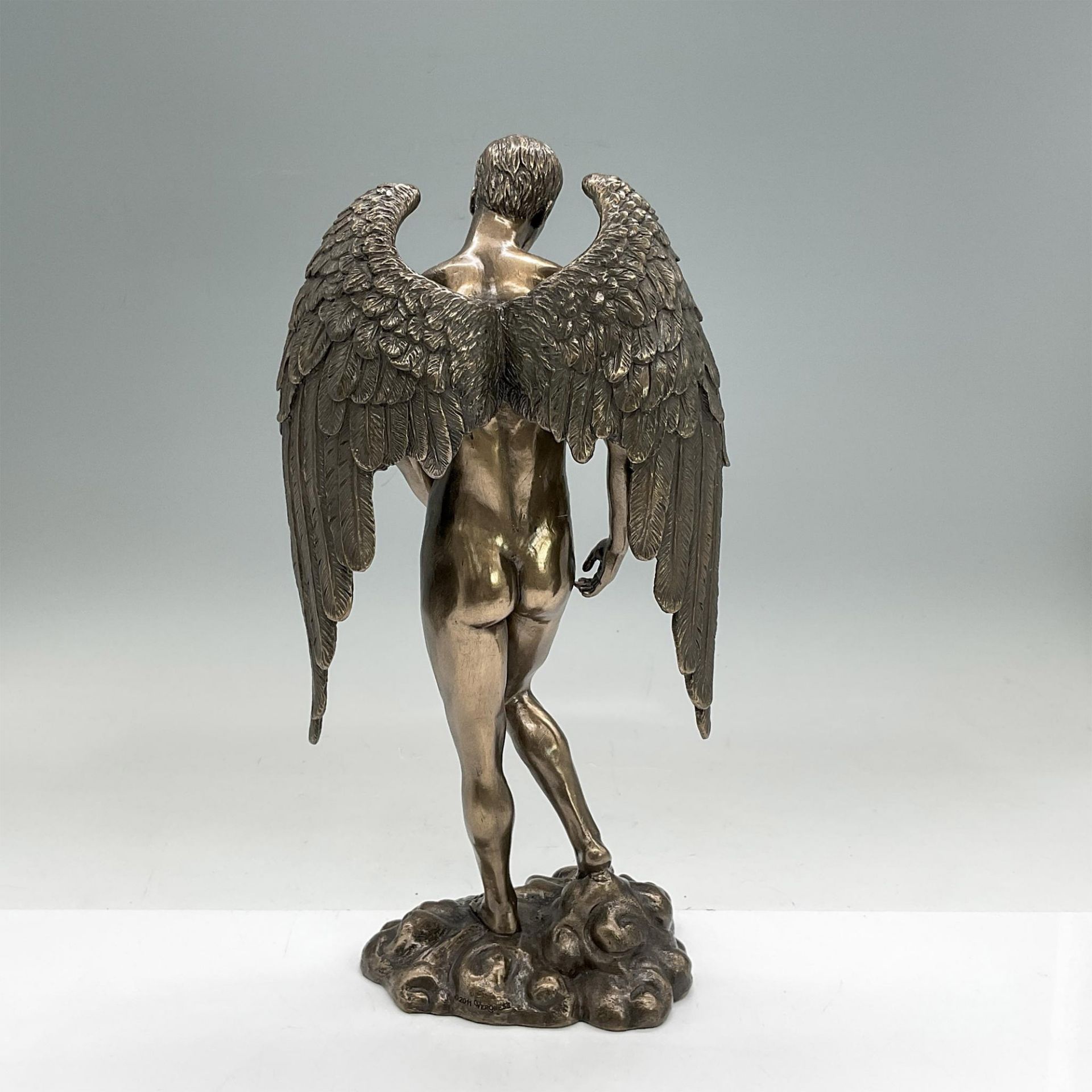 Veronese Resin Figure, Nude Male Angel - Image 2 of 4