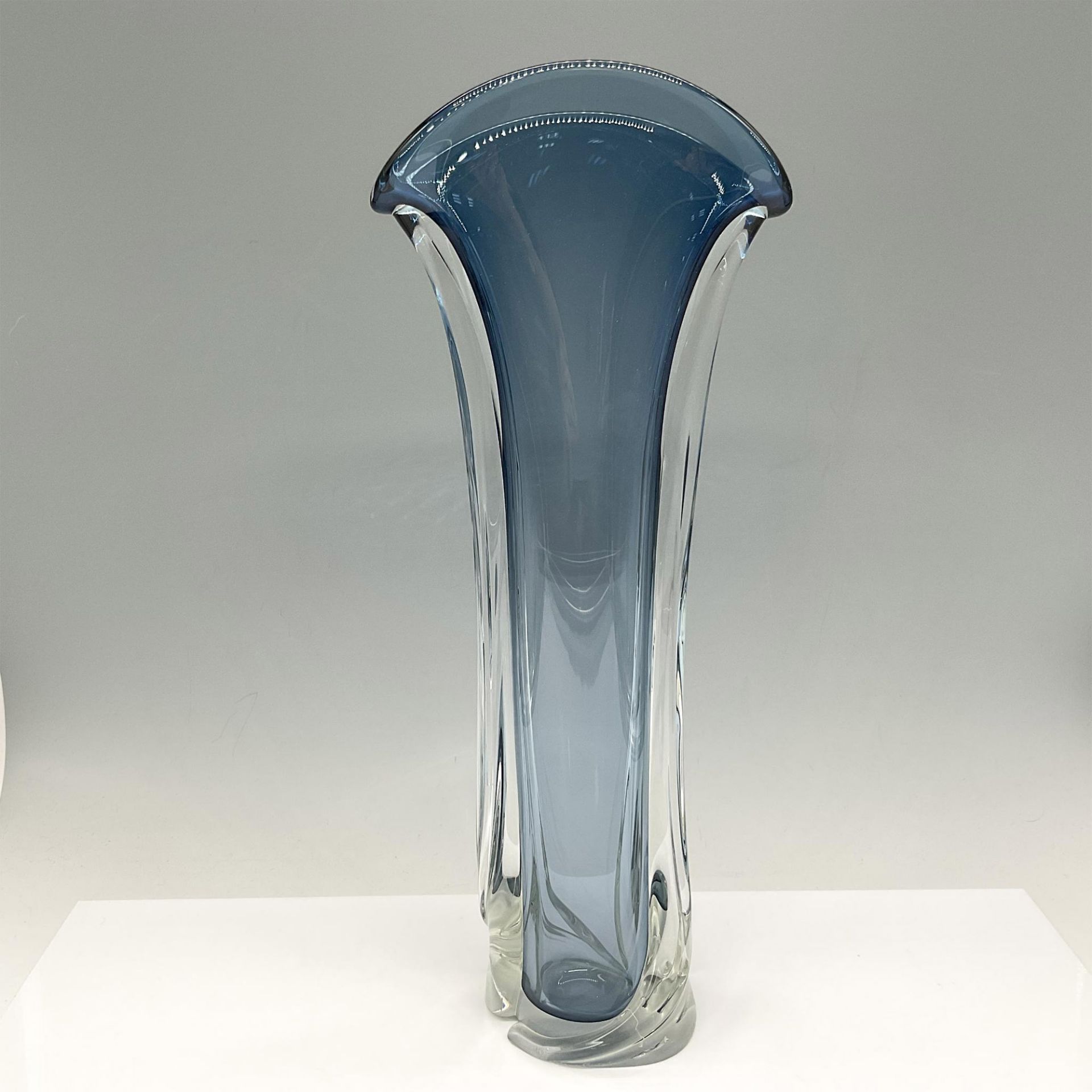 Matthew Buechner Art Glass Vase, Signed - Bild 4 aus 5