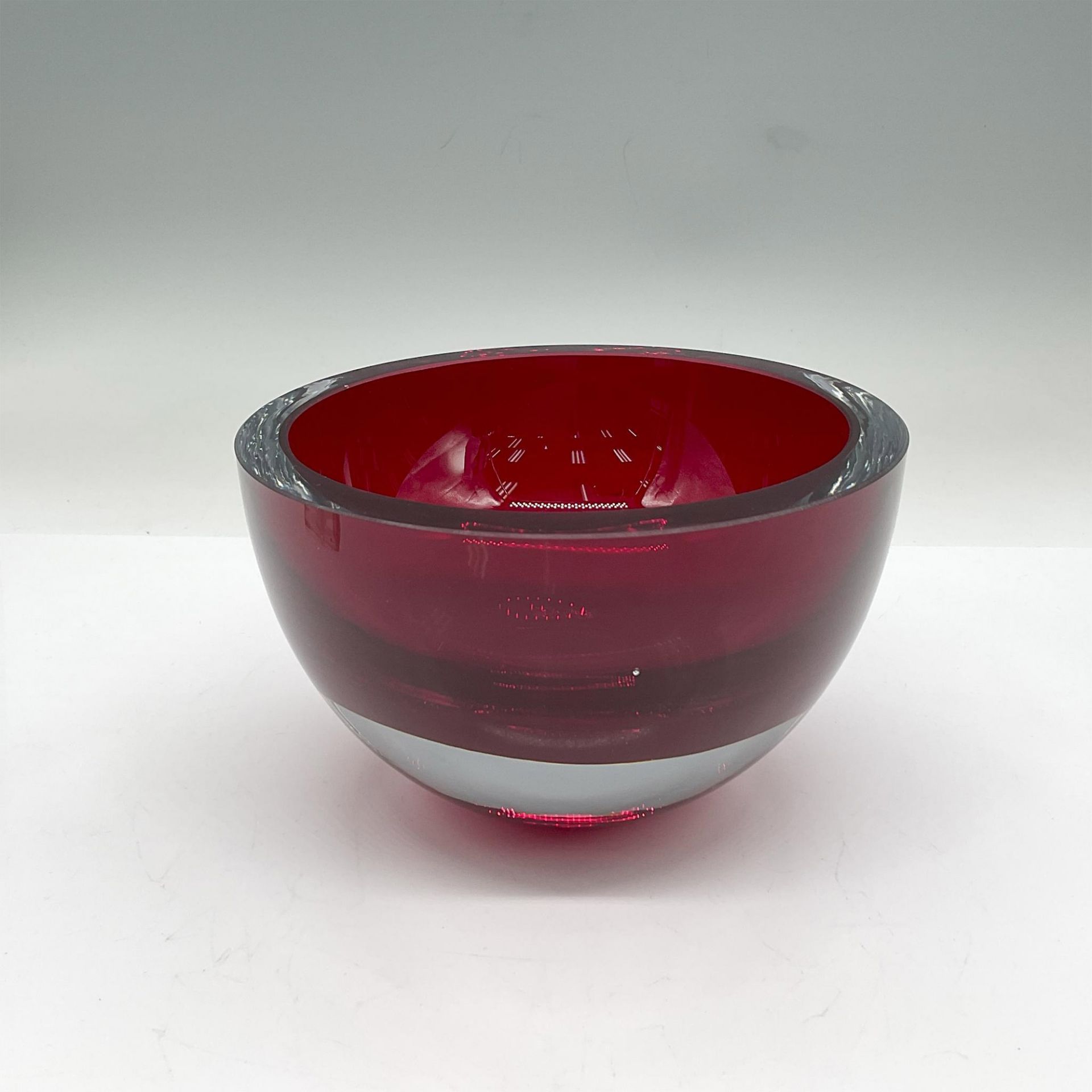 Badash Crystal Red Bowl - Bild 2 aus 3