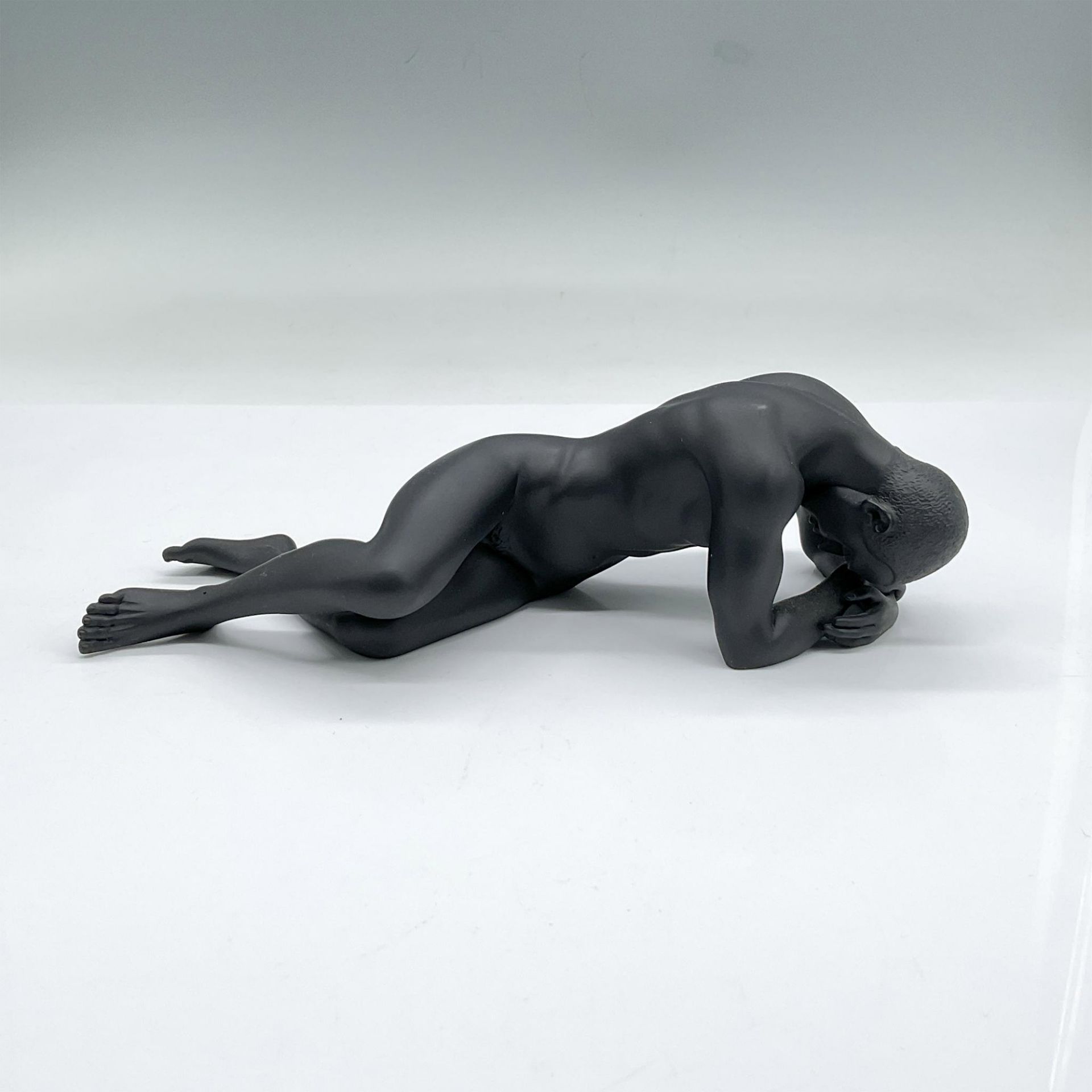 Veronese Resin Figure Statuette, Nude Man Laying Down