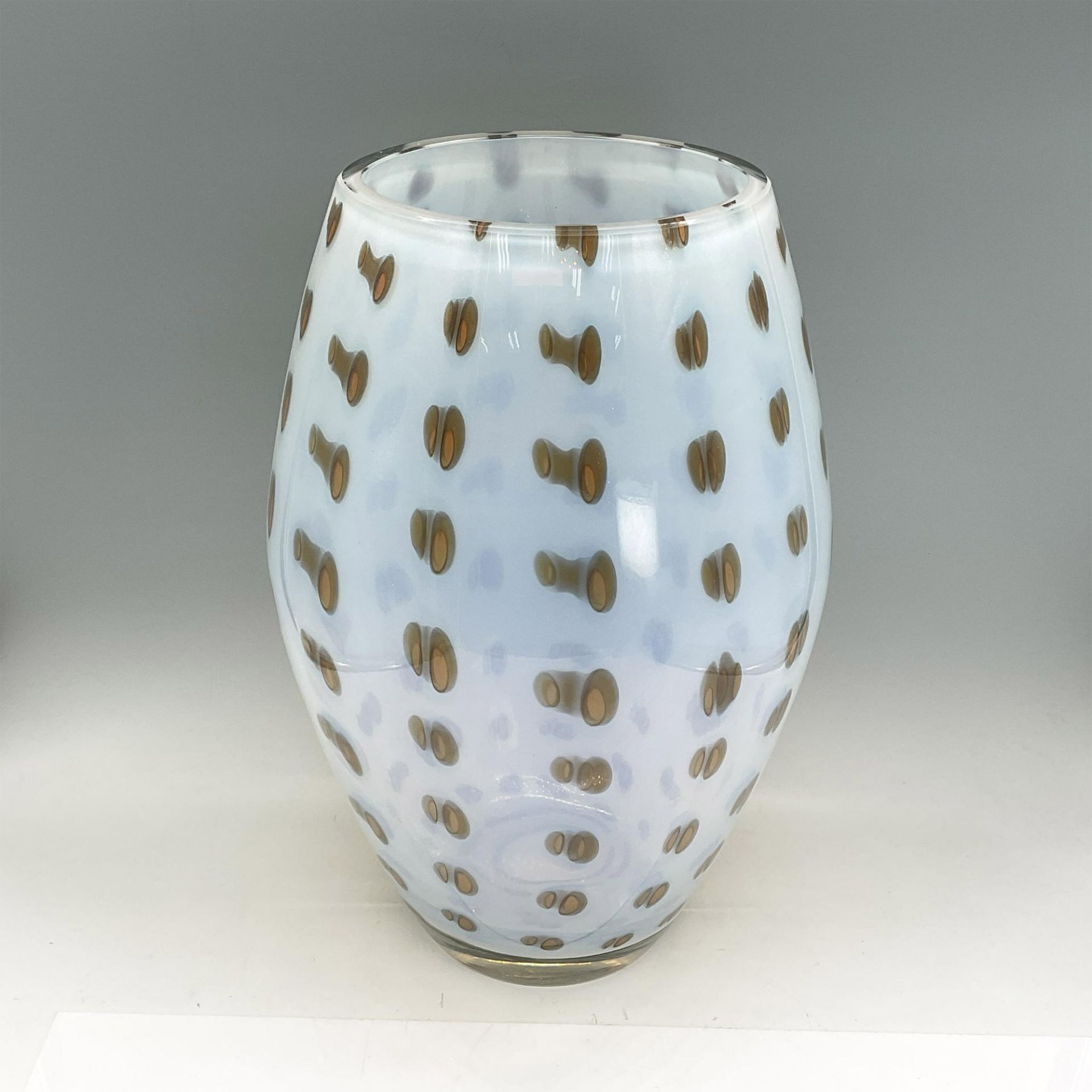 Waterford Evolution Crystal Vase, Bamboo Pattern - Image 2 of 3