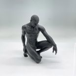 Veronese Resin Figure Statuette, Nude Man On One Knee