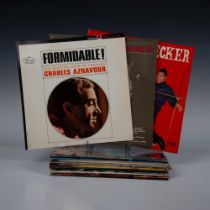15pc Assorted Easy Listening Vinyl Albums - Male Crooners
