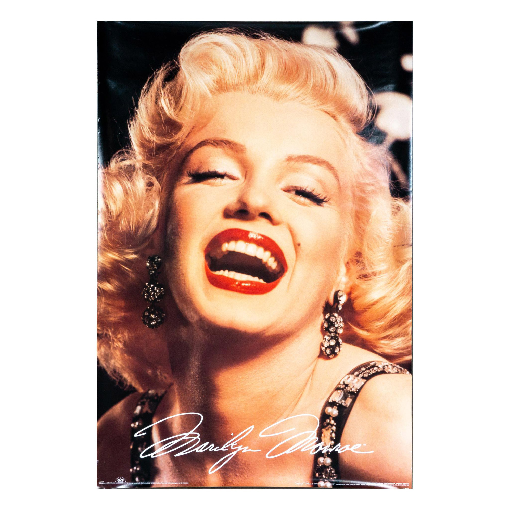 Large Poster Print, Marilyn Monroe