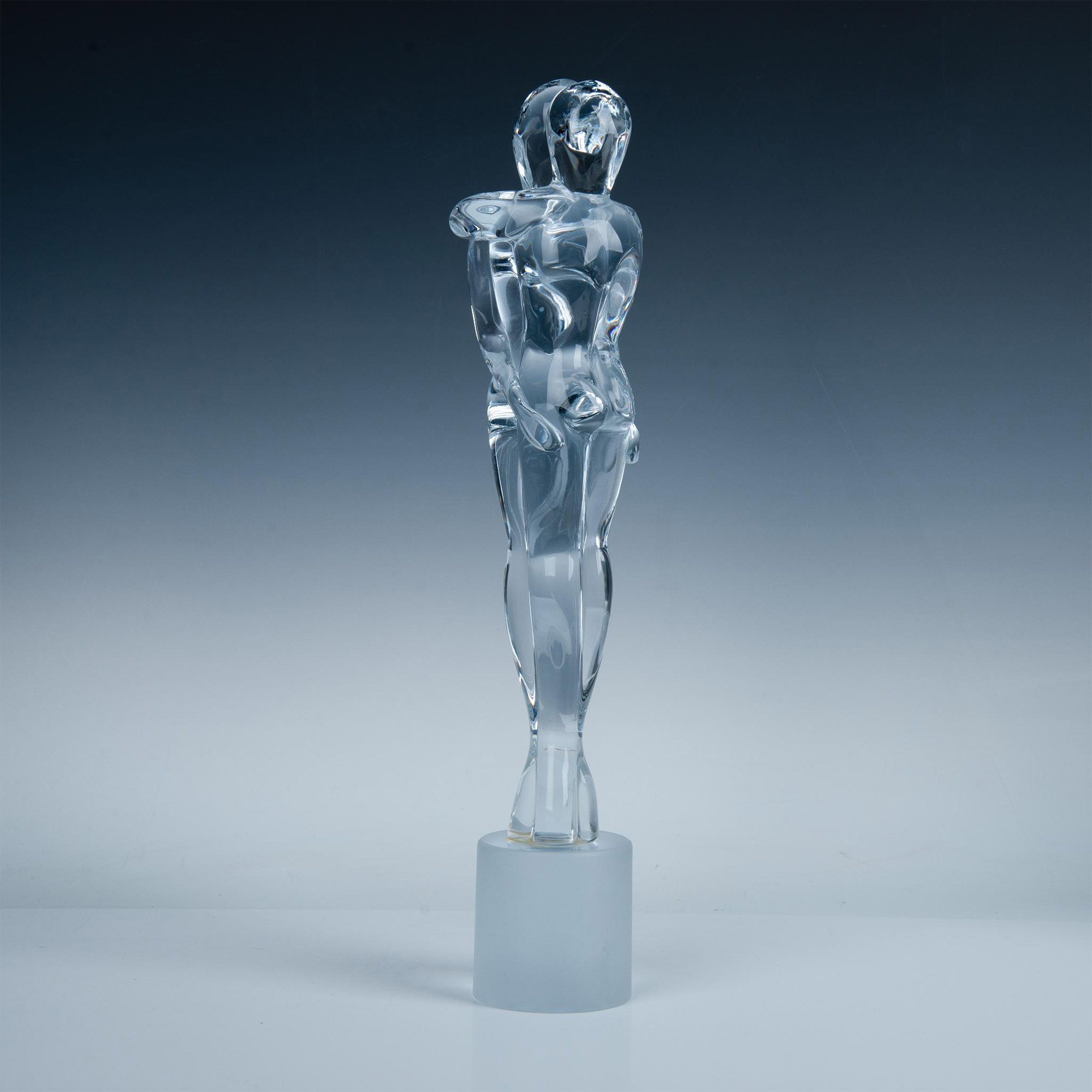 Murano Glass Sculpture by Renato Anatra, Two Lovers - Bild 3 aus 5