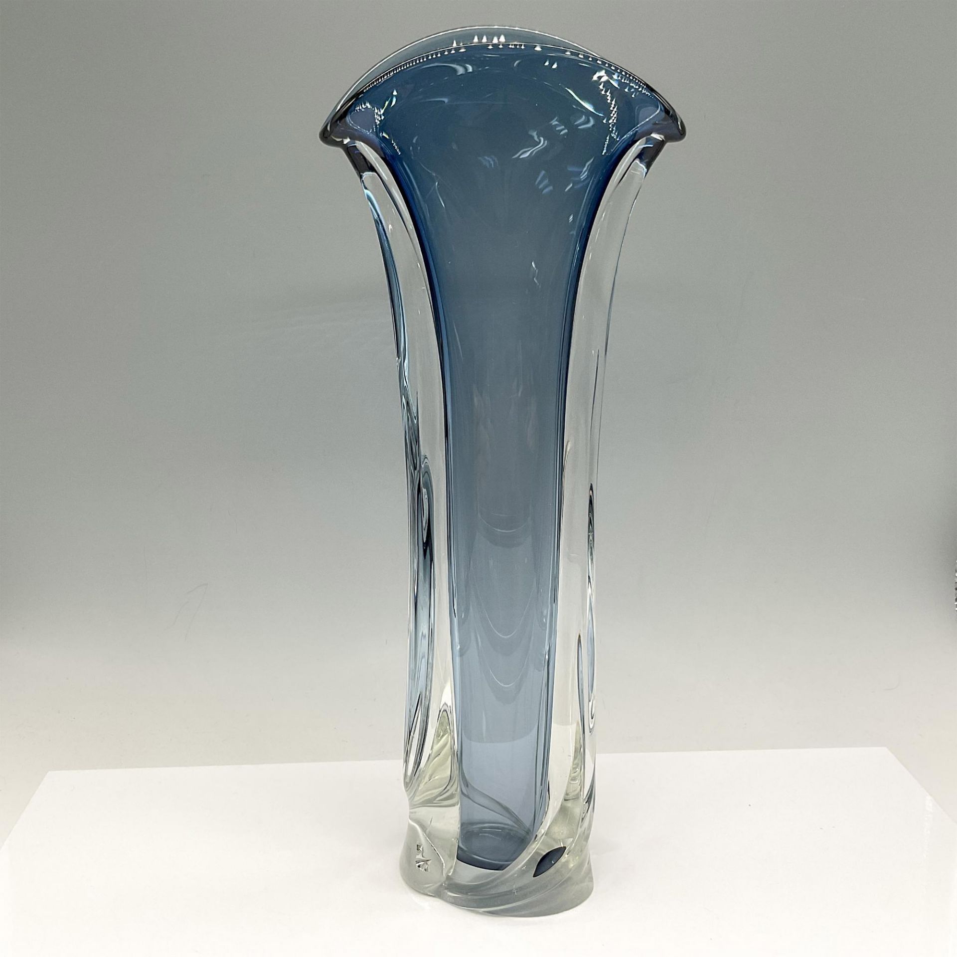 Matthew Buechner Art Glass Vase, Signed