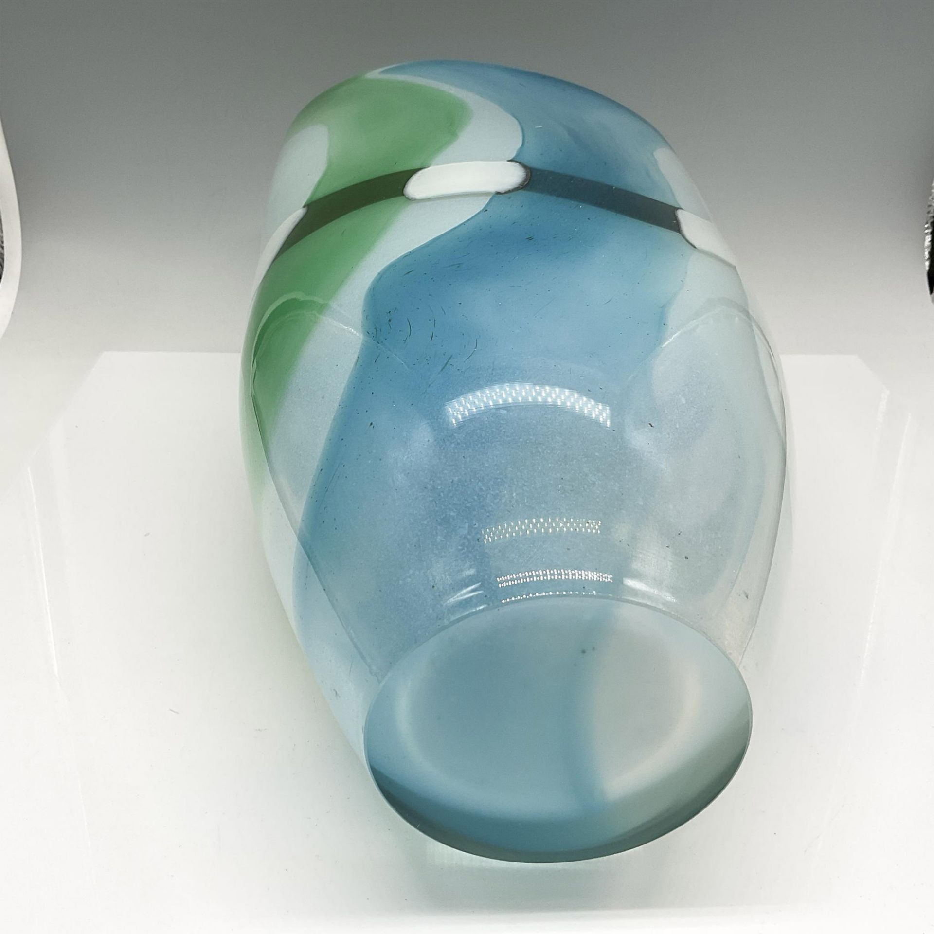 Sasaki Handcrafted Crystal Vase - Image 3 of 3