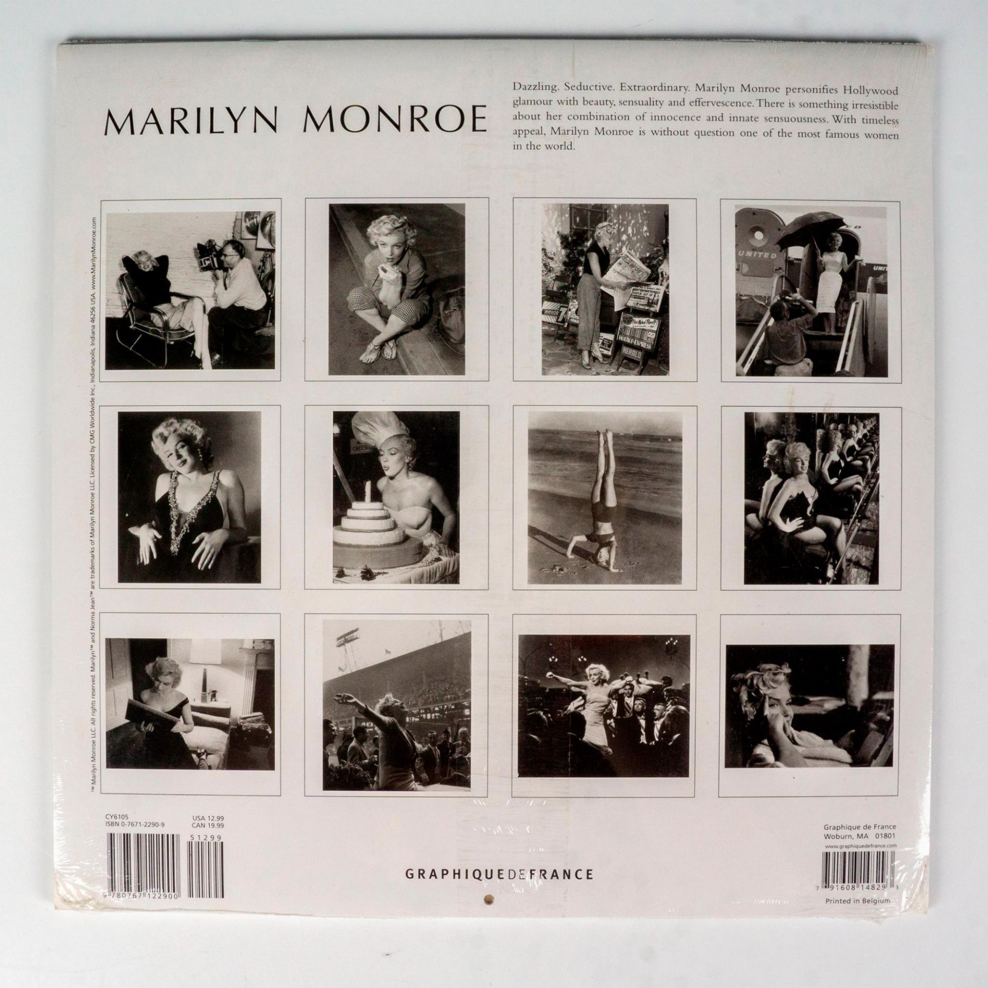 Graphique De France Calendar, Marilyn Monroe 2005 - Bild 2 aus 2