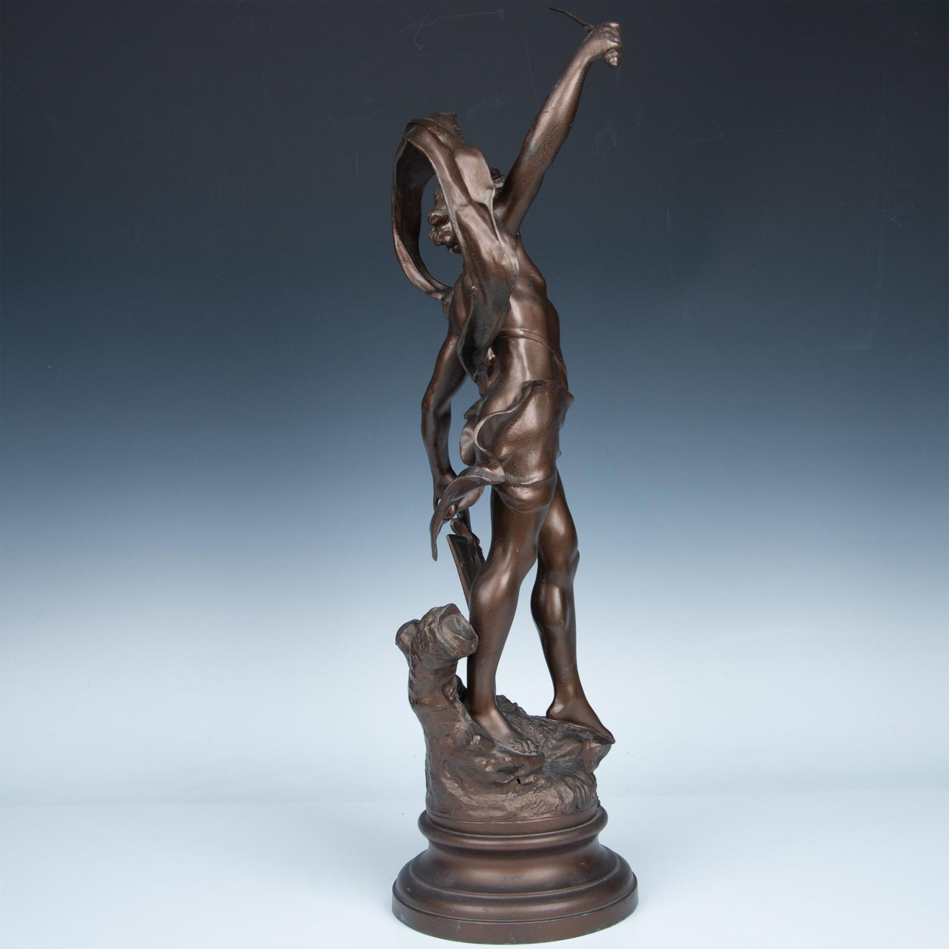 After Auguste Moreau Bronze Plated Sculpture, Patrie - Image 6 of 7