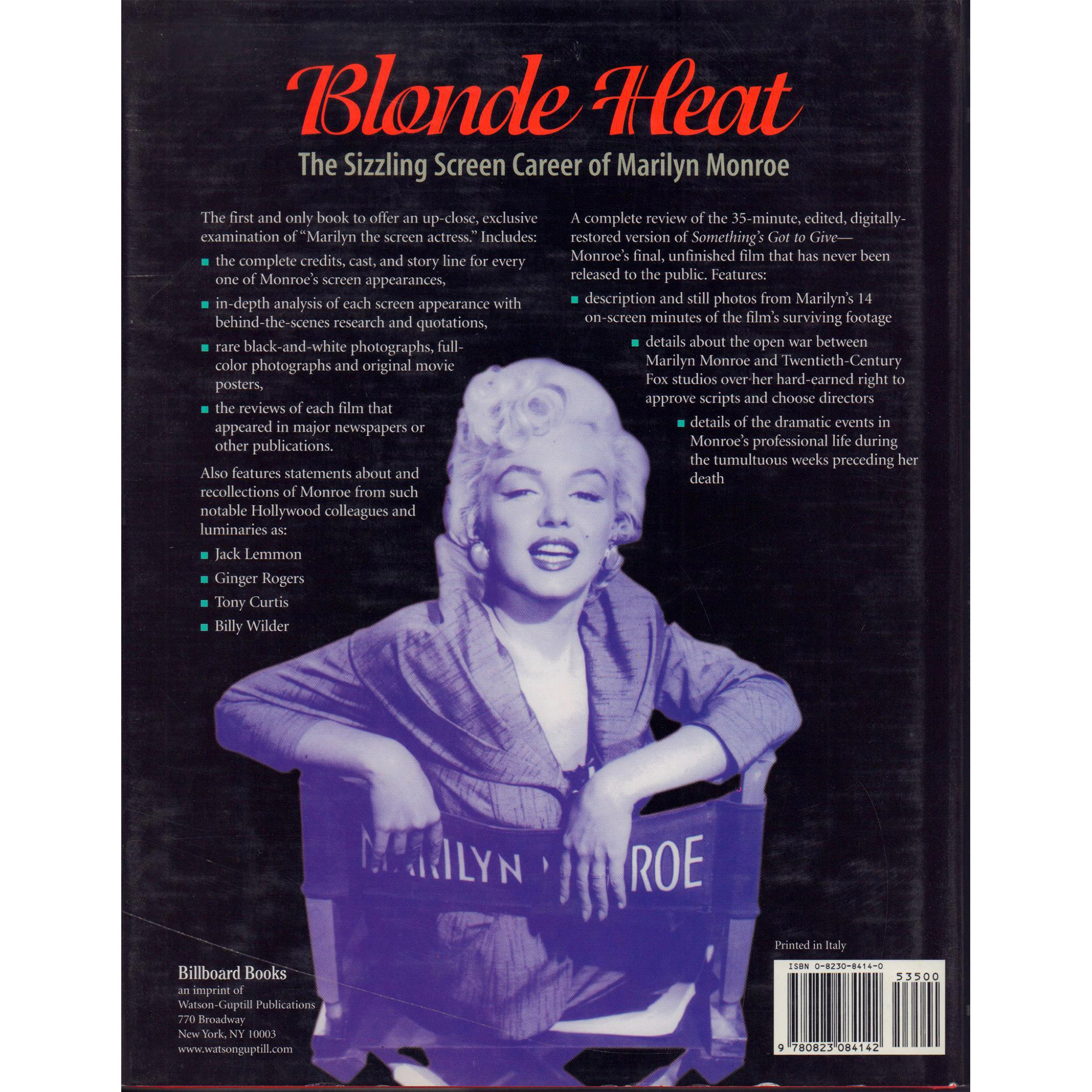 Hardcover Book, Blonde Heat - Image 2 of 2