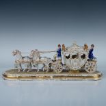 Irish Dresden Porcelain Figurine, Cinderella's Coach