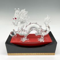 Swarovski SCS Figurine, Fabulous Creatures Dragon + Base