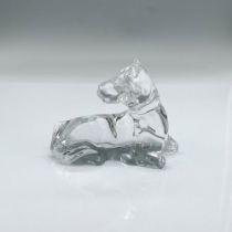Baccarat Crystal Figurine, Foal Resting
