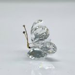 Swarovski Silver Crystal Figurine, Mini Butterfly 012774