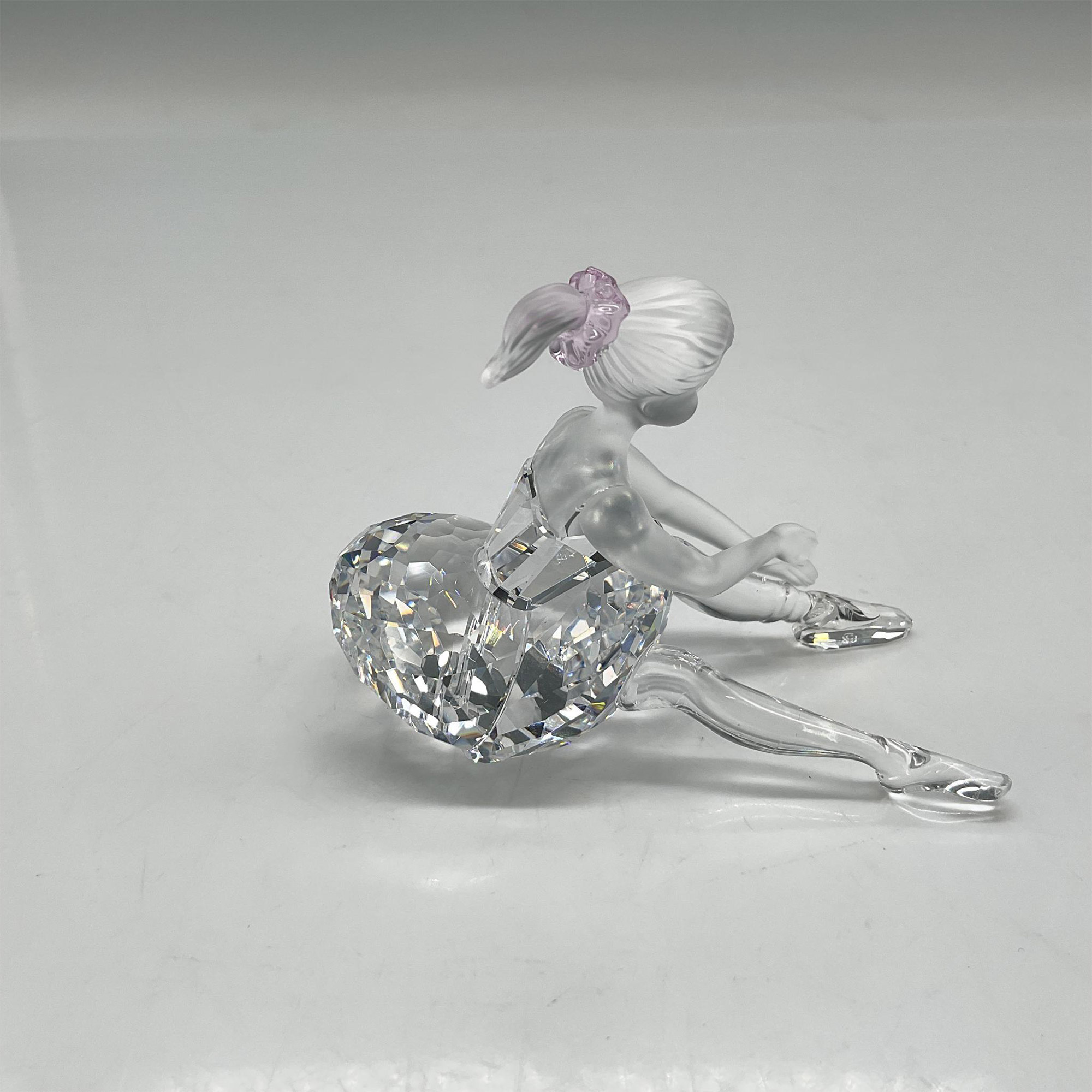 Swarovski Silver Crystal Figurine, Young Ballerina - Image 2 of 3