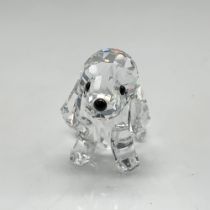 Swarovski Silver Crystal Figurine, Beagle Puppy Sitting