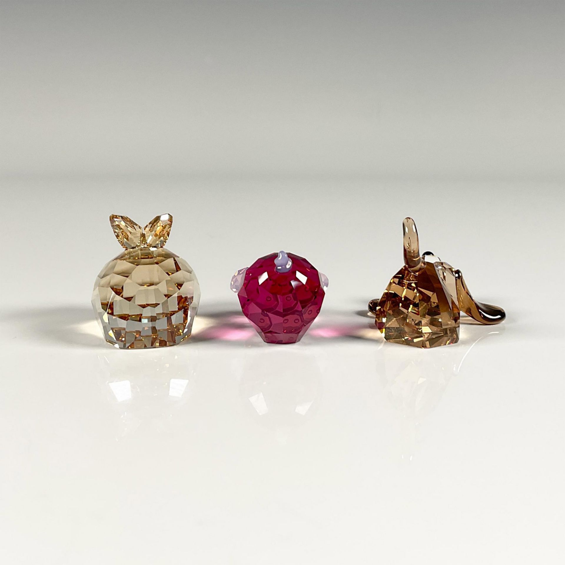 3pc Swarovski Crystal Animal Figurines - Bild 2 aus 3