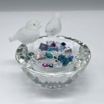 Swarovski Crystal Figurine Bird's Bath