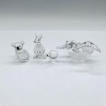 4pc Swarovski Crystal Oceanian Animal Figurines