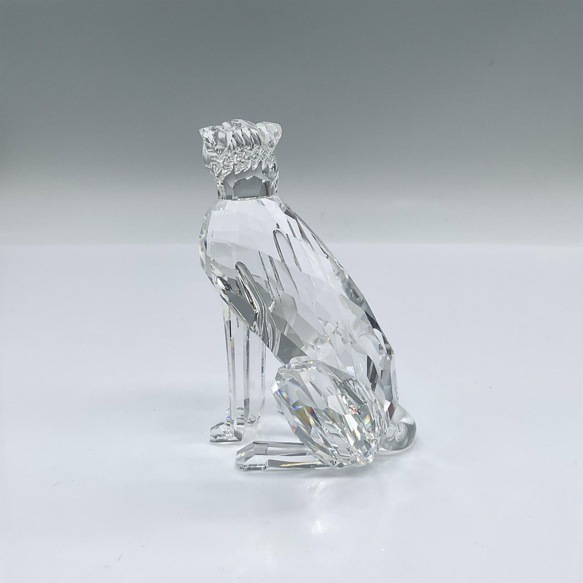 Swarovski Silver Crystal Figurine, Cheetah - High Tail - Image 2 of 4