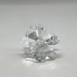 Swarovski Silver Crystal Figurine, Four Leaf Clover
