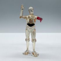 Swarovski Crystal Figurine, Star Wars C-3PO Red Arm