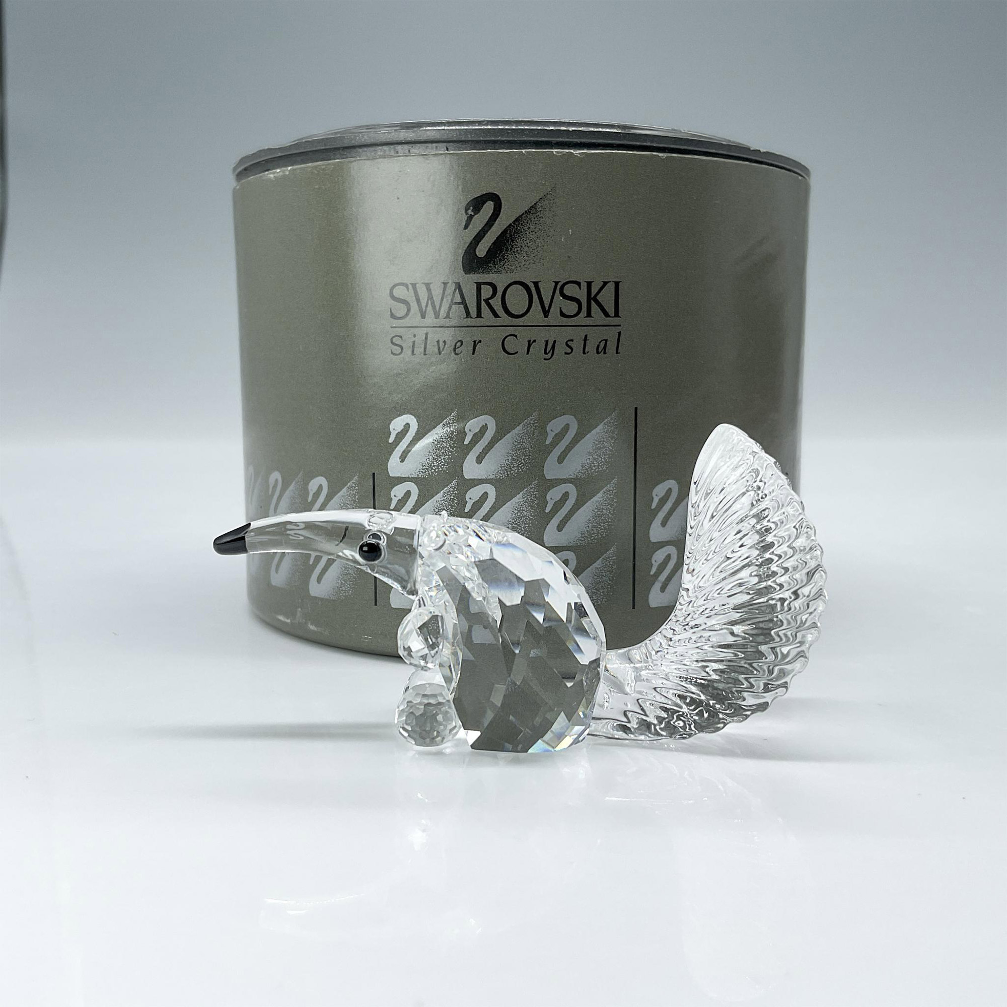 Swarovski Silver Crystal Figurine, Anteater - Image 4 of 4