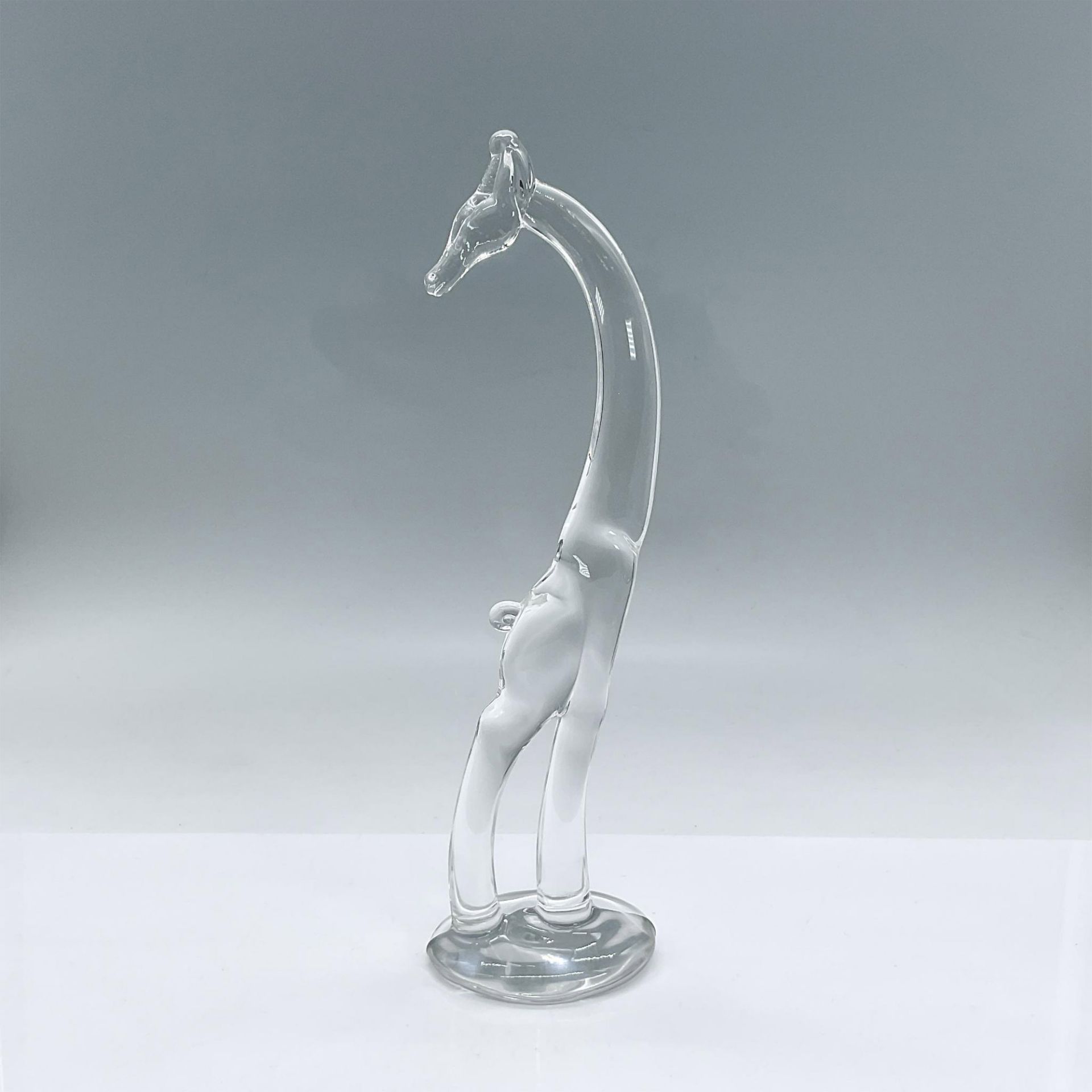 Heisey Glass Figurine, Standing Giraffe