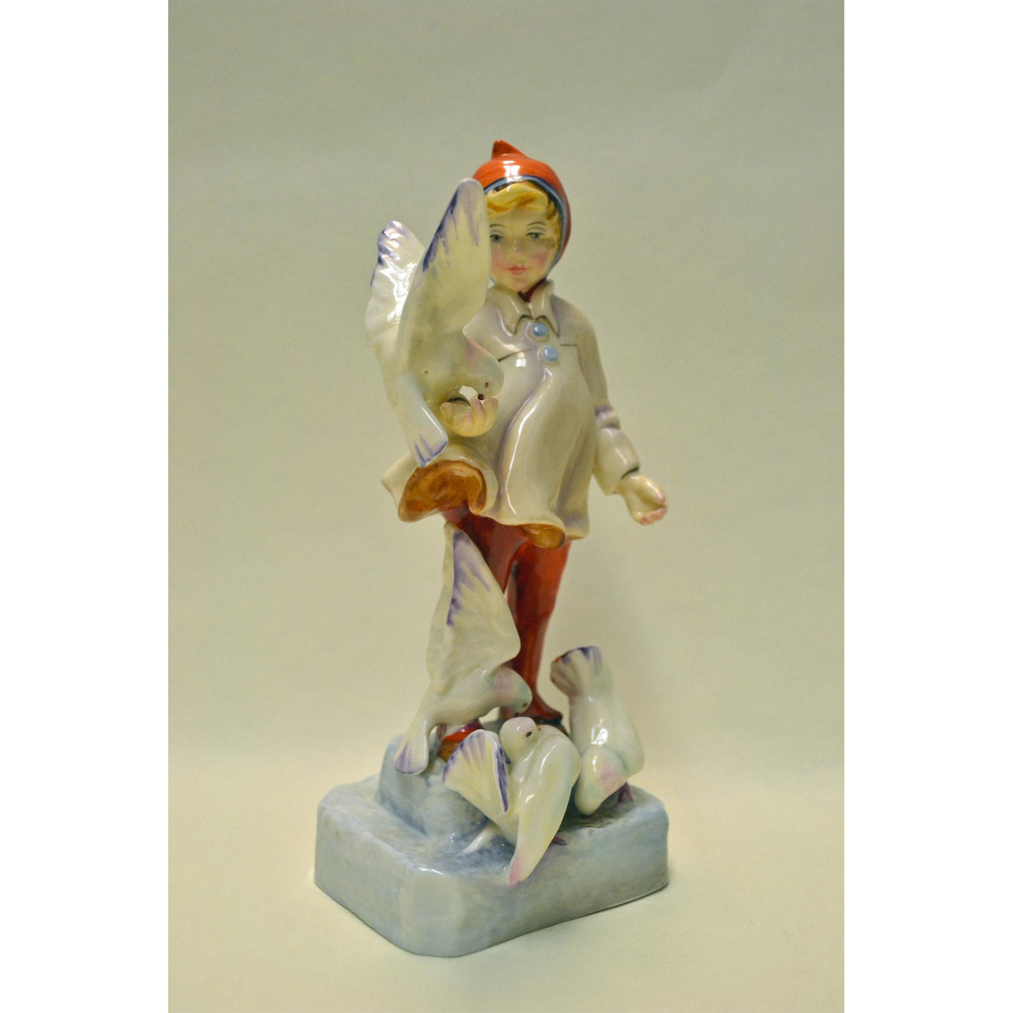 Royal Worcester Porcelain FG Doughty November Child Figurine - Image 3 of 4