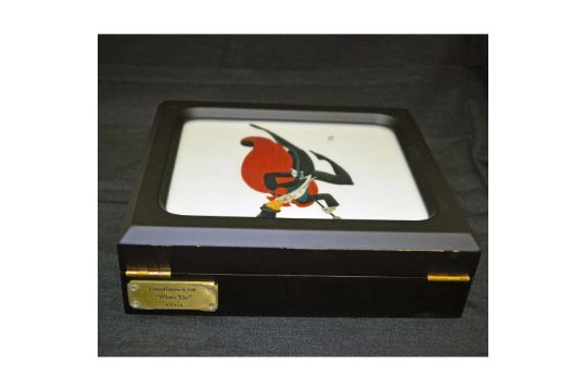 Erte "The White Tie" Humidor Cigar Box, Ltd.Ed., Rare - Image 2 of 6