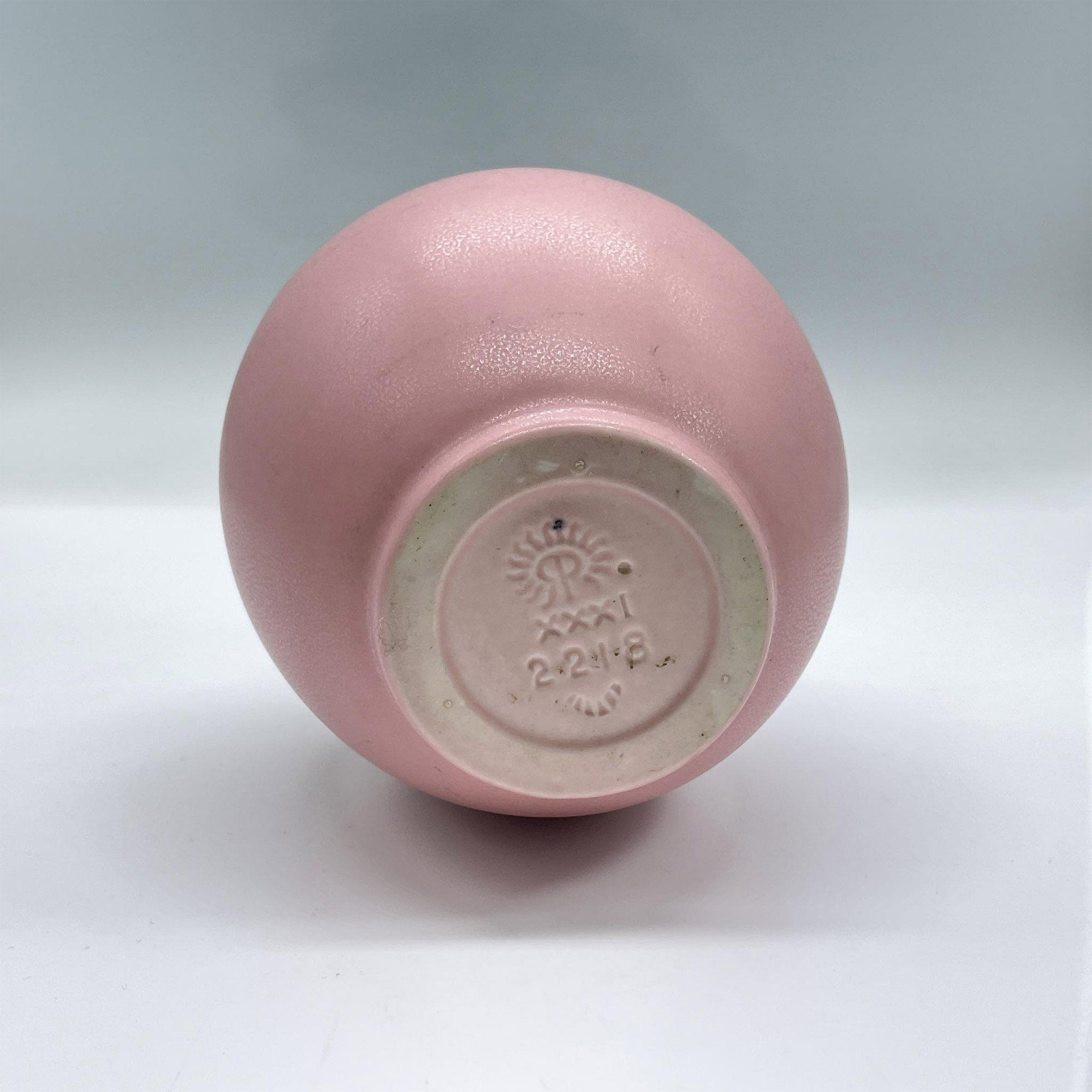 Rookwood Pottery Vase, Rose Pink - Image 3 of 3