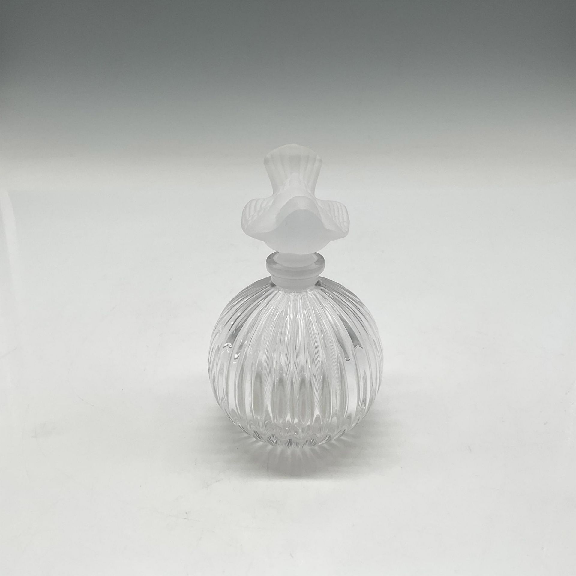 Sasaki Crystal Perfume Bottle, Wings