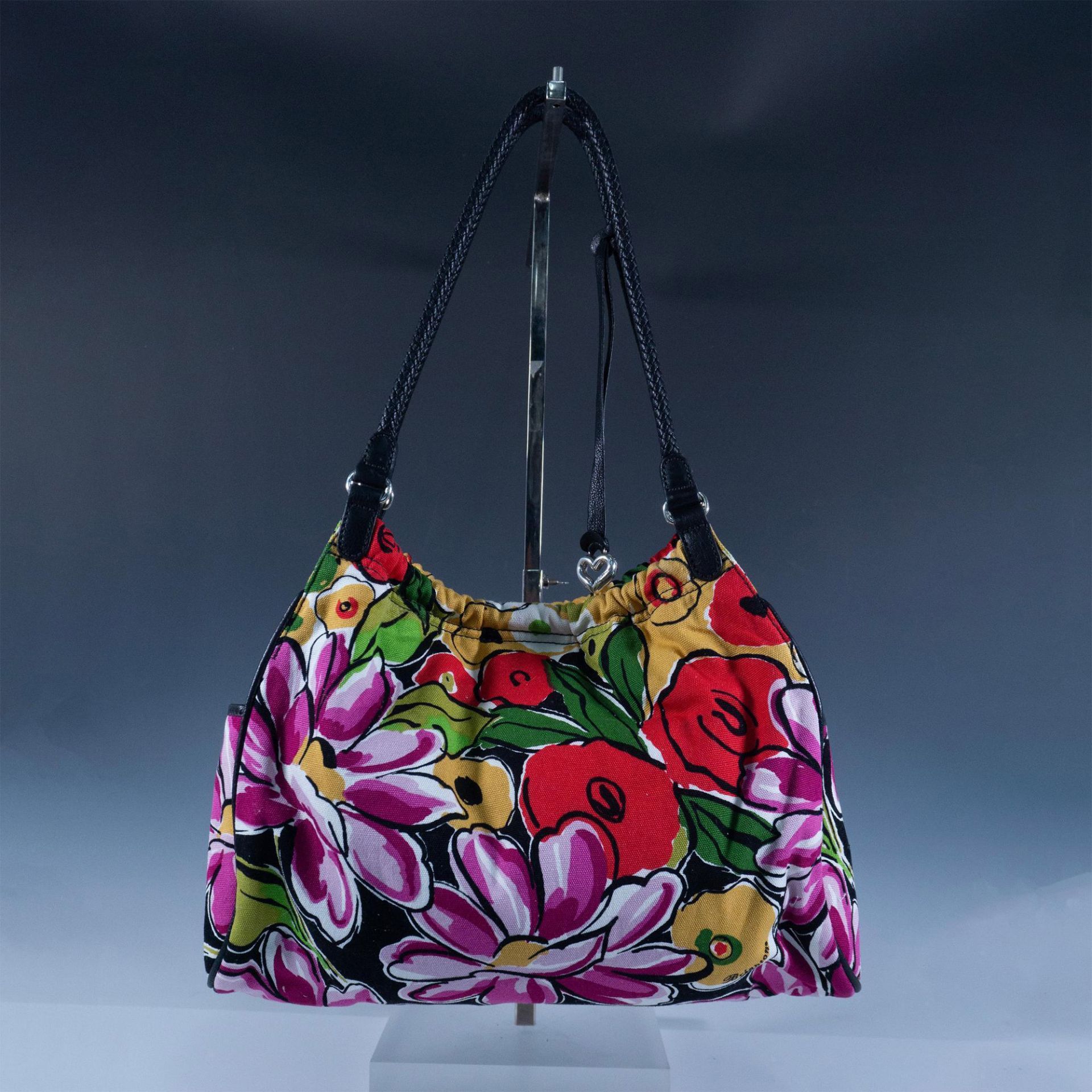 Brighton Embroidered Canvas Shoulder Bag - Bild 2 aus 3