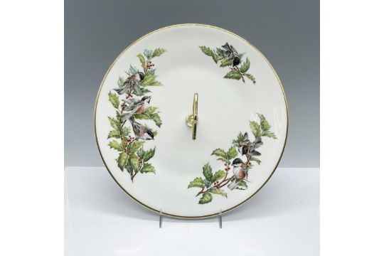 Boehm Bird Plate, Chickadees and Holly - Bild 1 aus 4