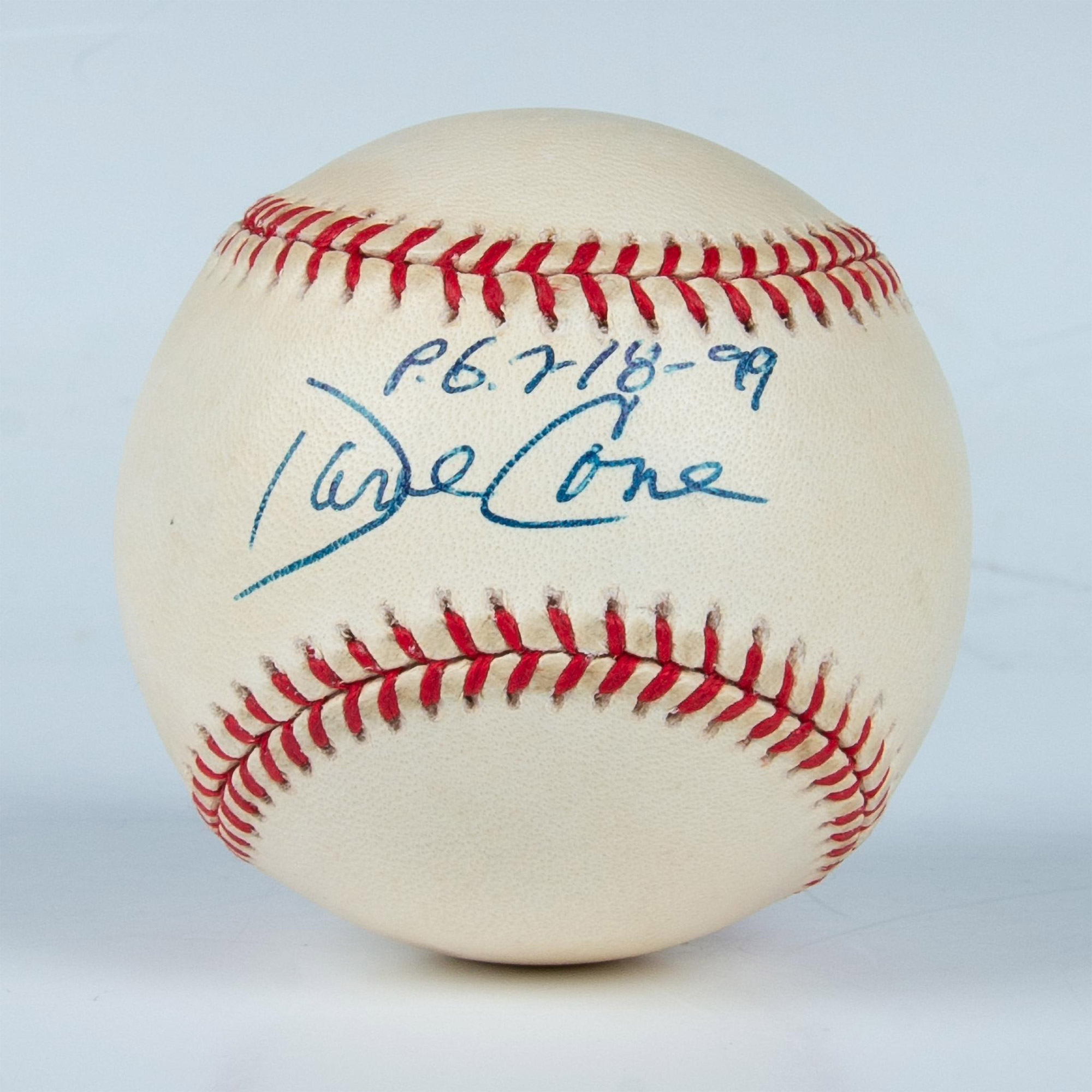 David Cone Autographed Rawlings Baseball