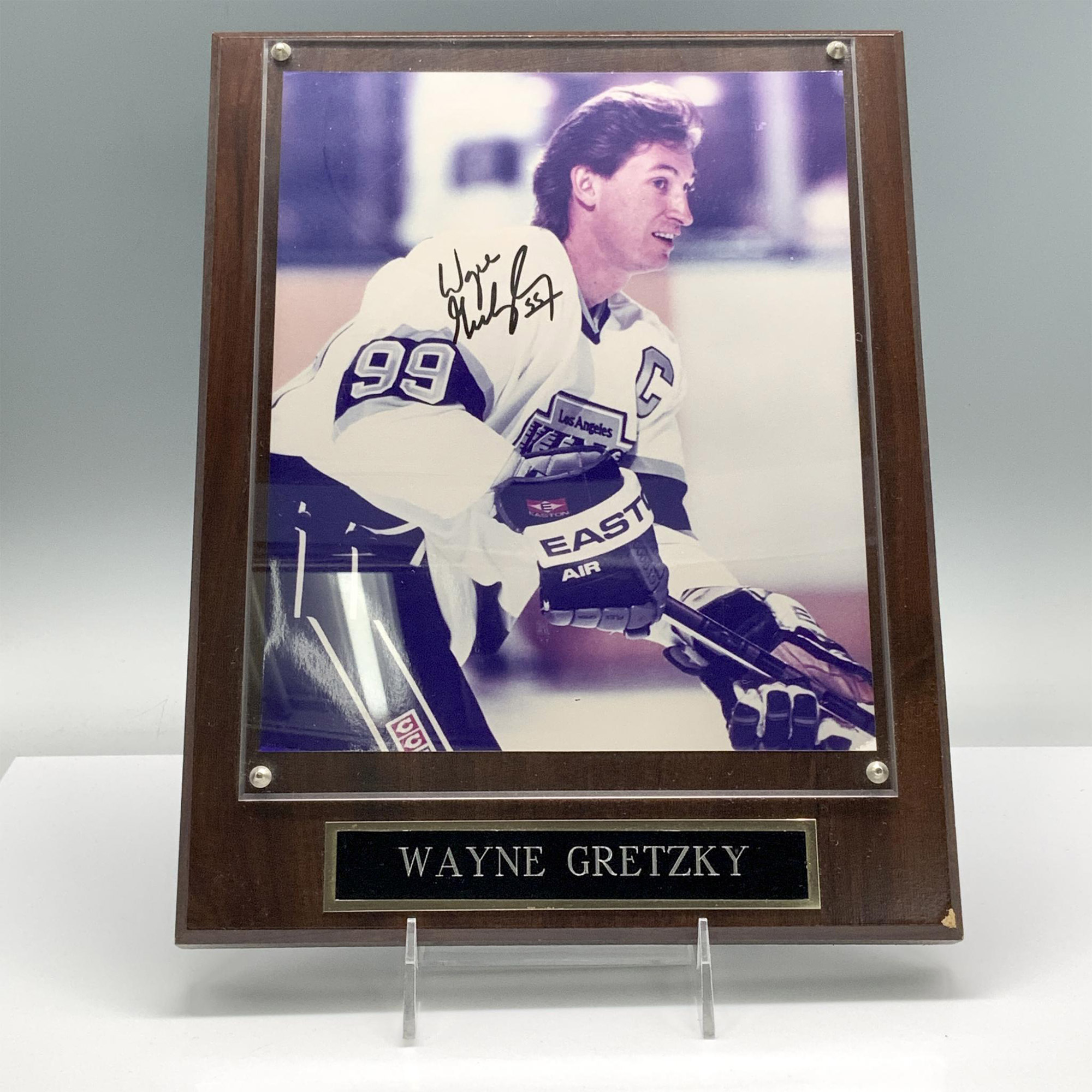 Wayne Gretzky Autographed Plaque