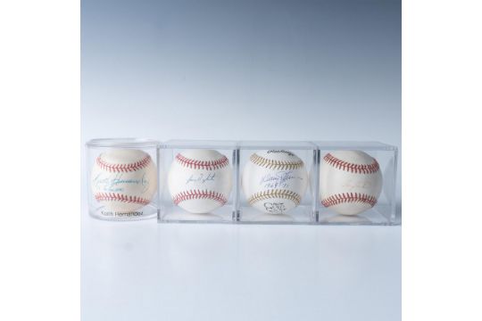 4pc NY Mets Autographed Rawlings Baseballs - Image 9 of 9