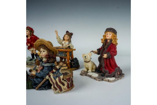 6pc Yesterday's Child Dollstone Collection Figurines - Image 6 of 10